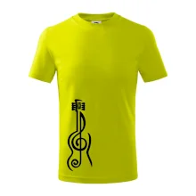 Husľový kľúč gitara Husľový kľúč gitara