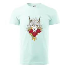 Rys s červenými ružami (Pecka design)