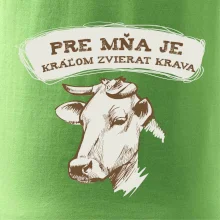 Pre mňa je kráľom zvierat krava