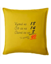 Vyzerá, cíti sa, chová sa - 40 rokov