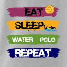 Eat sleep watter polo farebné