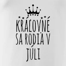 Kráľovné sa rodia v júli