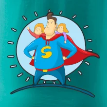 Ocko superman - dievča a dievča