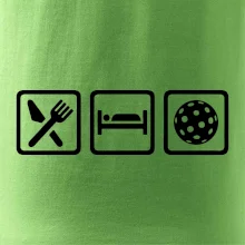 Eat sleep floorball v rade