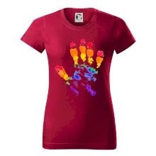 LGBT hand print