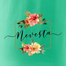 Nevesta štvorec oranžový