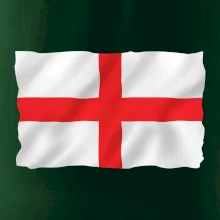 Anglická vlajka vejúca