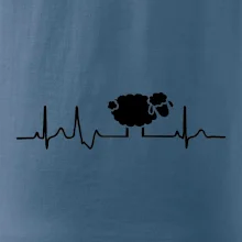 EKG čierna ovečka