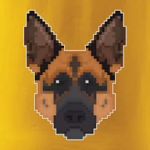 Nemecký ovčiak - Rozpixelovaný Nemecký ovčiak - Rozpixelovaný