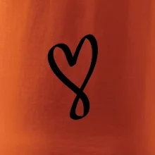 Srdce nekonečno na prsník