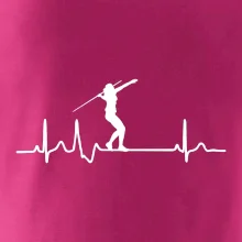 EKG hod oštepom žena