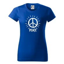 Peace symbol čiernobiely