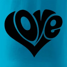 Love nápis jednoduchý