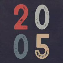 Vintage číslica 2005