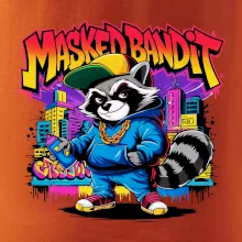 Mýval - masked bandit graffiti