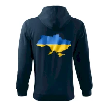 Ukrajina vlajka mapa Ukrajina vlajka mapa