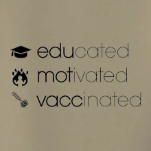 Educated motivated vaccinated