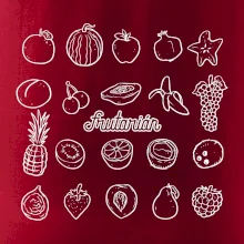 Frutarián ovocie vo štvorci