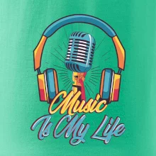 Music is my life slúchadlá