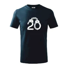 Narodeninové tričko pre policajta - putá 20