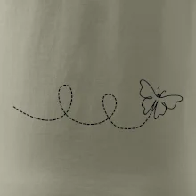 Dráha letu motýľa - slučka