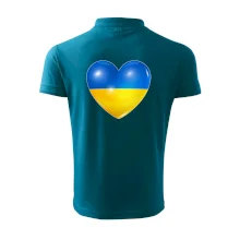 Ukrajina srdce vlajka