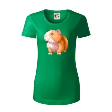 Morča - kreslené, bielo oranžové