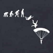 Evolúcia parašutista zoskok Evolúcia parašutista zoskok