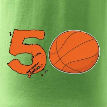 Basketball okrúhle narodeniny 50
