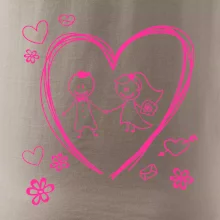 Svadba - kreslené srdce Svadba - kreslené srdce