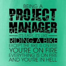 Being A Project Manager - bike