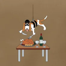 Malý zlodej - baset (Hana-creative)