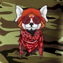 Červená panda hipster Červená panda hipster