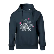 Crazy bike girl