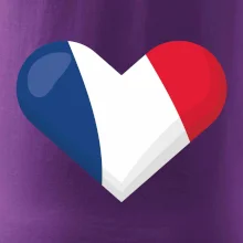 Francúzska vlajka srdca