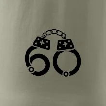 Narodeninové tričko pre policajta - putá 60