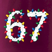 67 vianočné osvetlenie