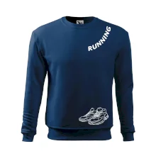 Running nápis šikmo