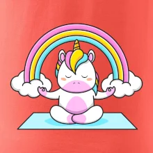 Yoga jednorožec - dúha