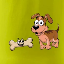 Parové tričko - Pes a kosť