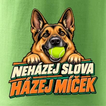 Neházej slova házej míček - vlčák