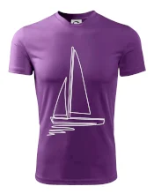 Plachetnica jedným ťahom