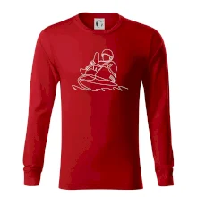 Kajak na vode jedným ťahom Kajak na vode jedným ťahom