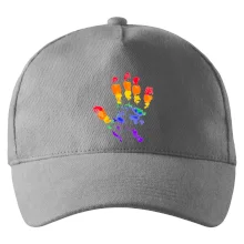LGBT hand print