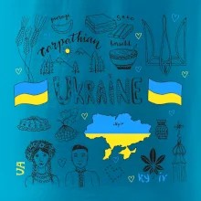 Ukrajina folklór - kreslené obrázky