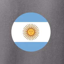 Argentína vlajka guľatá