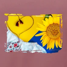 Ukrajina slnečnice a kroj