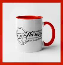 I don't need therapy wheel in my hands (vedľa seba) I don't need therapy wheel in my hands (vedľa seba)