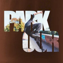 Parkour nápis v meste