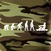 Evolúcia veslovanie 1 človek